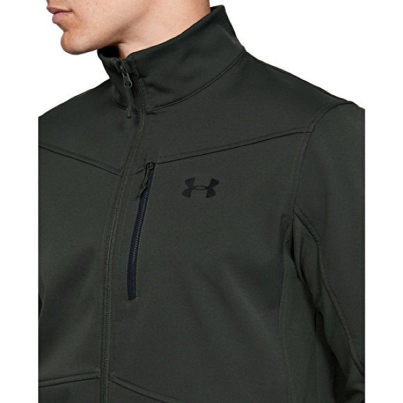 Under Armour ColdGear Infrared Shield Jacket (XXL). Baroque Green (310) - Picture 8 of 16